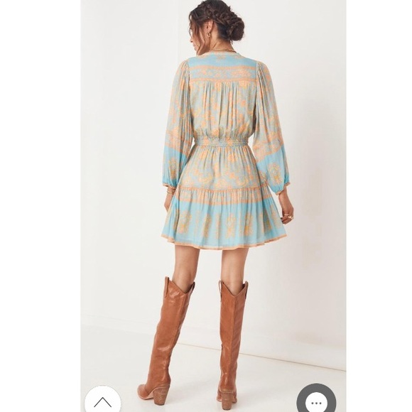 Spell & Gypsy juniper play dress eggshell blue| S - Picture 12 of 16